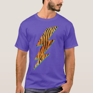 Camiseta Tigre Lixeira Rastreio Animal Imprime Gato Grande