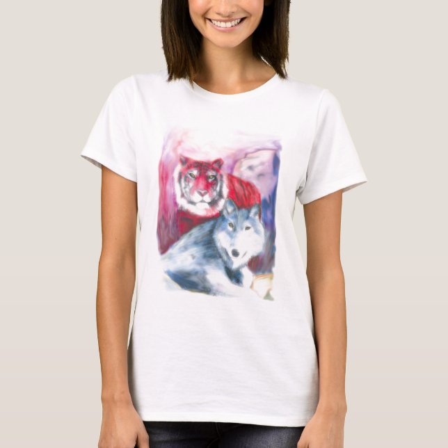 Camiseta Tigre/lobo (Frente)