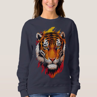 Camiseta Tigre majestoso - símbolo de poder, coragem e forç