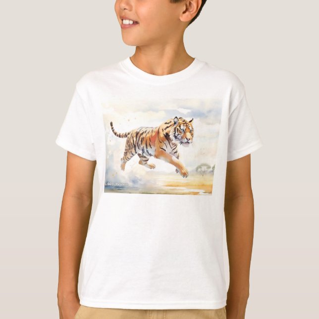Camiseta Tigre na Ação 2 (Frente)