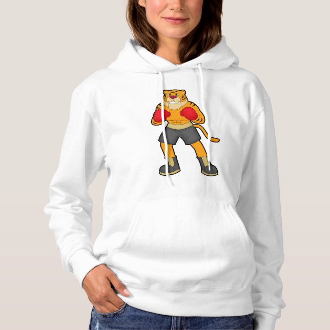 Camiseta Tigre na caixa com luvas in a box (Frente)