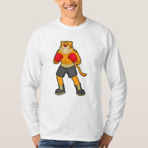Camiseta Tigre na caixa com luvas in a box