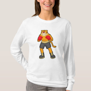 Camiseta Tigre na caixa com luvas in a box