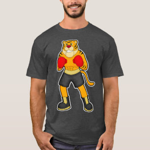 Camiseta Tigre na caixa com luvas in a box