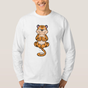 Camiseta Tigre na Malhação de Yoga