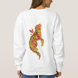 Camiseta Tigre Neon Surrealista