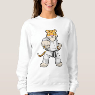Camiseta Tigre no Karate das Artes Marciais