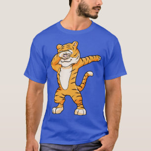 Camiseta Tigre no Separador de Dança de Hip Hop 2