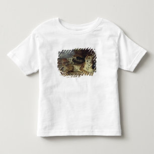 Camiseta Tigre novo que joga com sua mãe, 1830 (óleo sobr