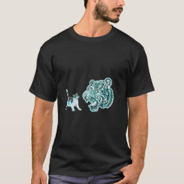 Camiseta Tigre o rei da selva e dos animais