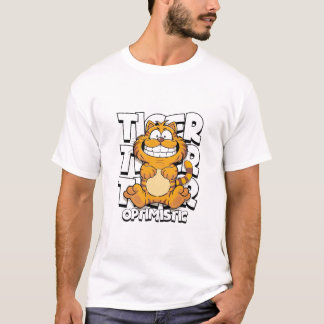 Camiseta Tigre Otimista