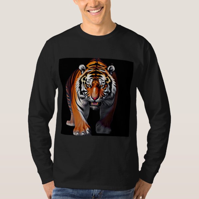 Camiseta Tigre raivoso (Frente)