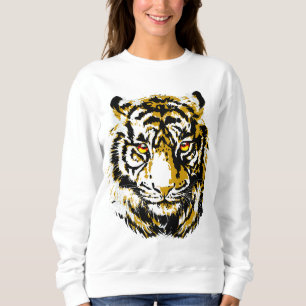 Camiseta Tigre Realista - Cabeça Tigre Legal