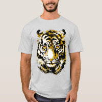 Tigre Realista - Desenho da Cabeça do Tigre Legal