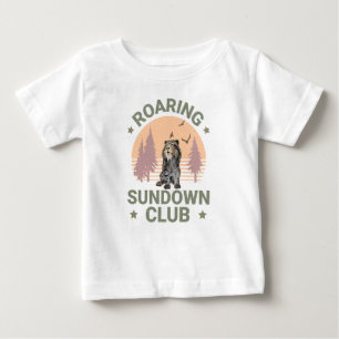 Camiseta Tigre Sabretooth Clube Floresta Sunset Retro