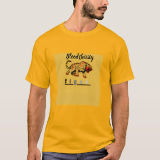 Camiseta tigre sedento