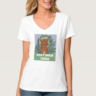 Camiseta Tigre Selvagem