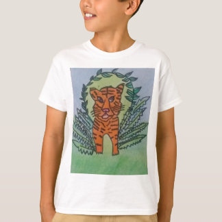 Camiseta tigre selvagem