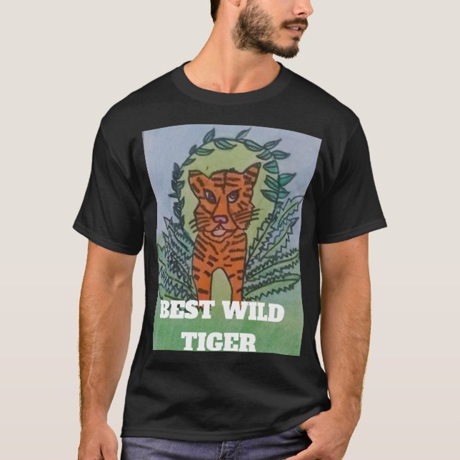Camiseta Tigre Selvagem (Frente)