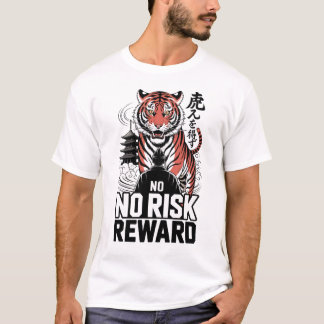 Camiseta Tigre Sem Risco Sem Recompensa