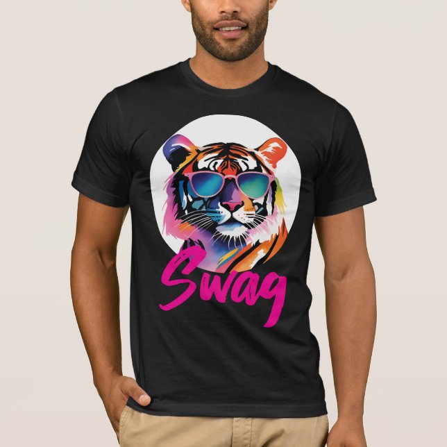 Camiseta tigre swag (Frente)