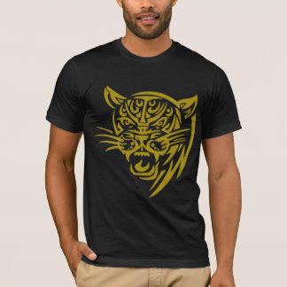 Camiseta Tigre tribal Dourado