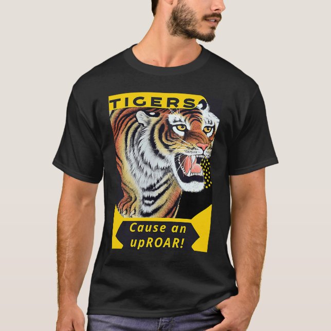 Camiseta Tigres causam uma equipe de protesto (Frente)