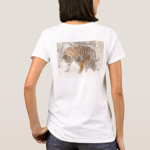Camiseta Tigres Elegantes Modernos e Modelo Personalizados