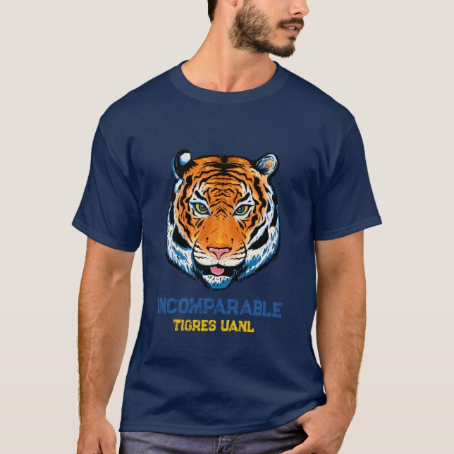 CAMISETA TIGRES INCOMPARÁVEIS UANL ORIGINAL DESIGN POR IVOR (Frente)