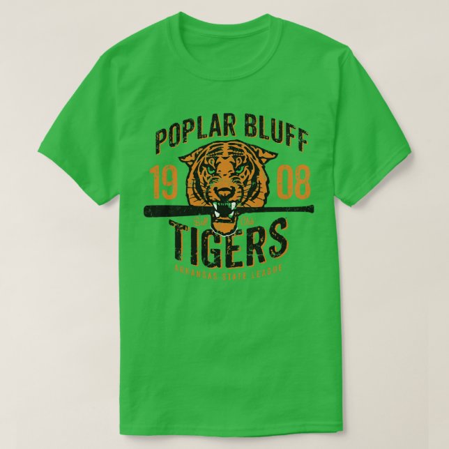 Camiseta Tigres Poplar Bluffs (Frente do Design)