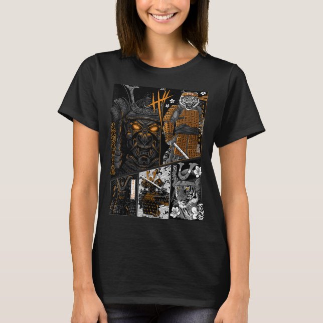 Camiseta Tigres Samurai (Frente)