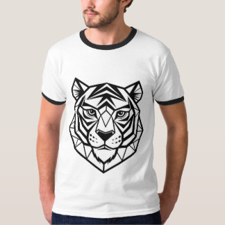 Camiseta Tigres Selvagens - Design de Camiseiros de Animais