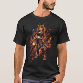 Camiseta Tigresa urbana feroz