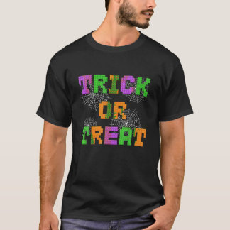 Camiseta Tijolo De Tijolo Ou Mast De Halloween De Bloco De 