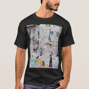 Camiseta Tijolo: Muro de Poster Urbano.
