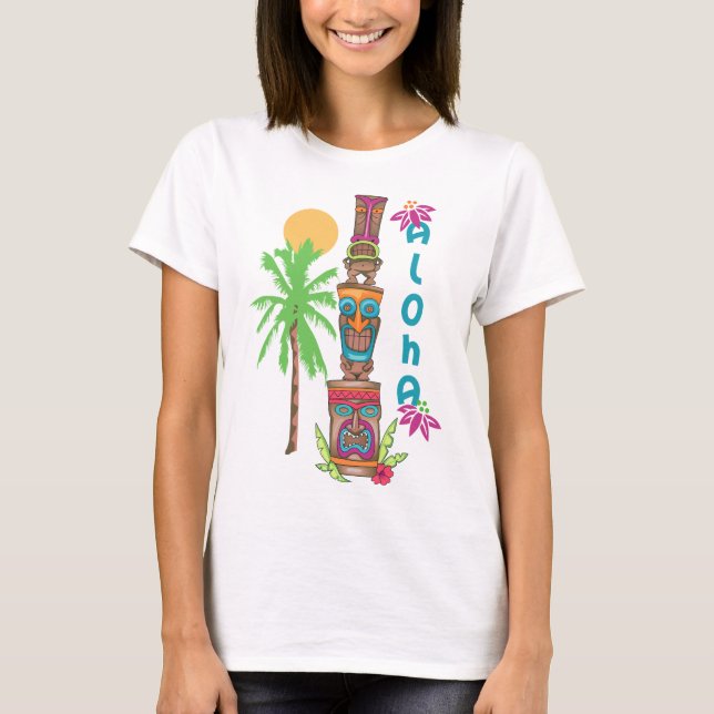 Camiseta Tiki Aloha (Frente)