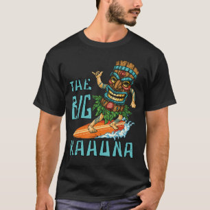 Camiseta Tiki Big Kahuna Surfista Funnyropical Havaiano Pai