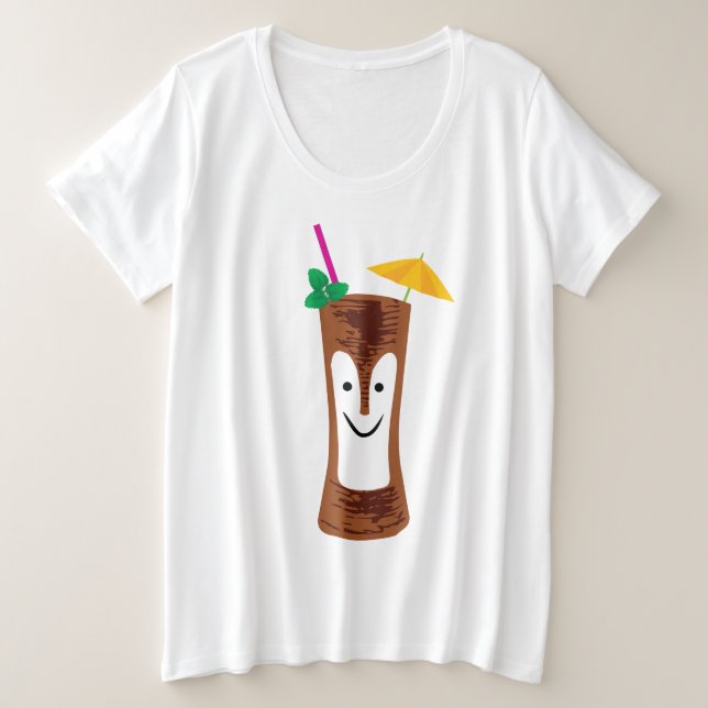 Camiseta Tiki Bob (Frente do Design)