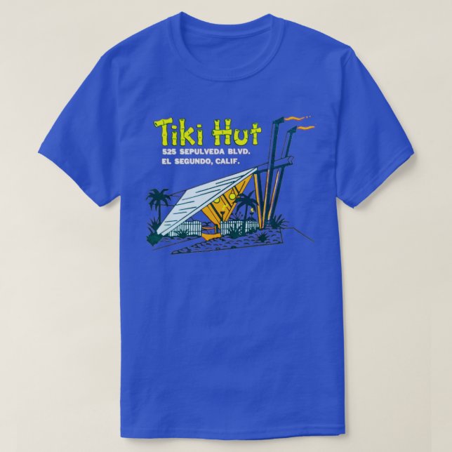 Camiseta Tiki Hut (Frente do Design)