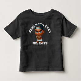 Camiseta Tiki Tots Black T-Shirt.