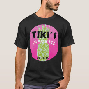 Camiseta Tikis Snow Cone Shave Ice Pineapple Summer
