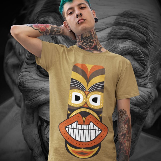 Camiseta Tikki Tribal (Criador carregado)
