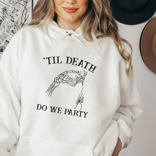 Camiseta Til Death Do U Party Gift For Bridesmaids Gothic