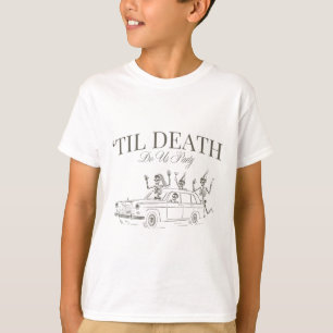 Camiseta Til Death Do U Party Halloween Chelorette Matchin