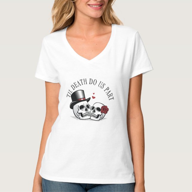 Camiseta Til Death Nos Parte (Frente)