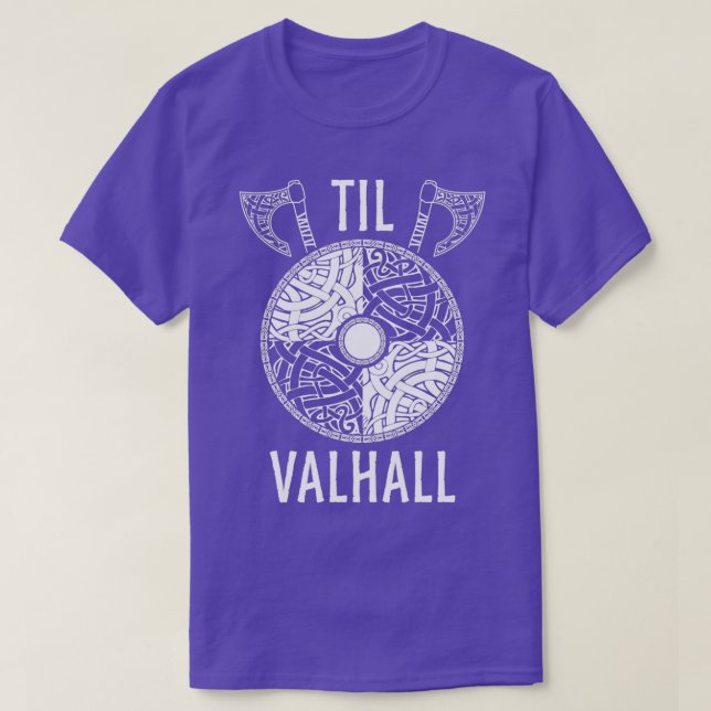 Camiseta Til Valhall (Frente do Design)