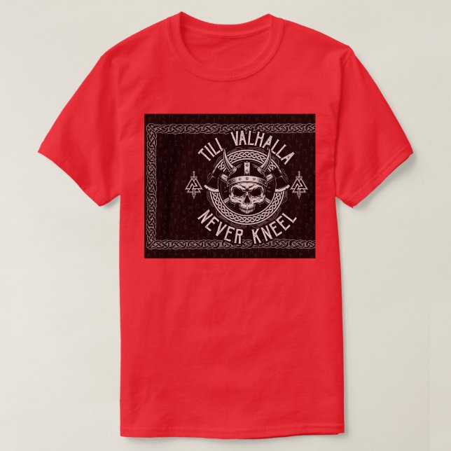 Camiseta Til Valhalla 2 (Frente do Design)