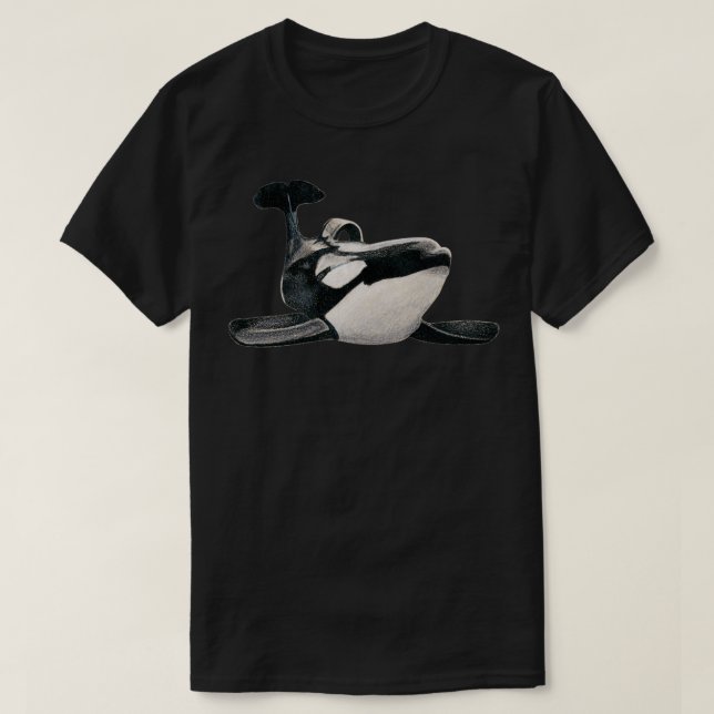 Camiseta Tilikum, a baleia assassina (Frente do Design)