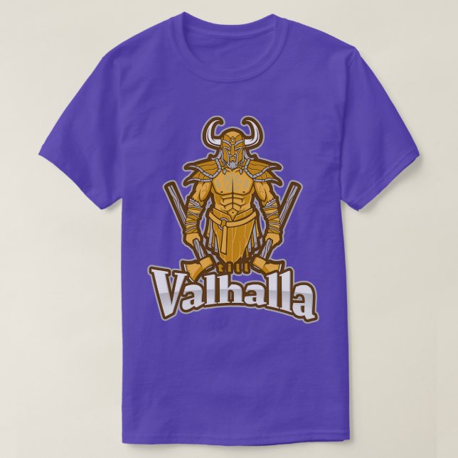 Camiseta Till Valhalla (Frente do Design)