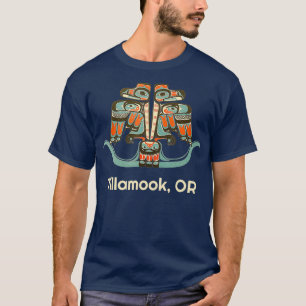 Camiseta Tillamook Oregon Thunderbird NW Americano Nativo
